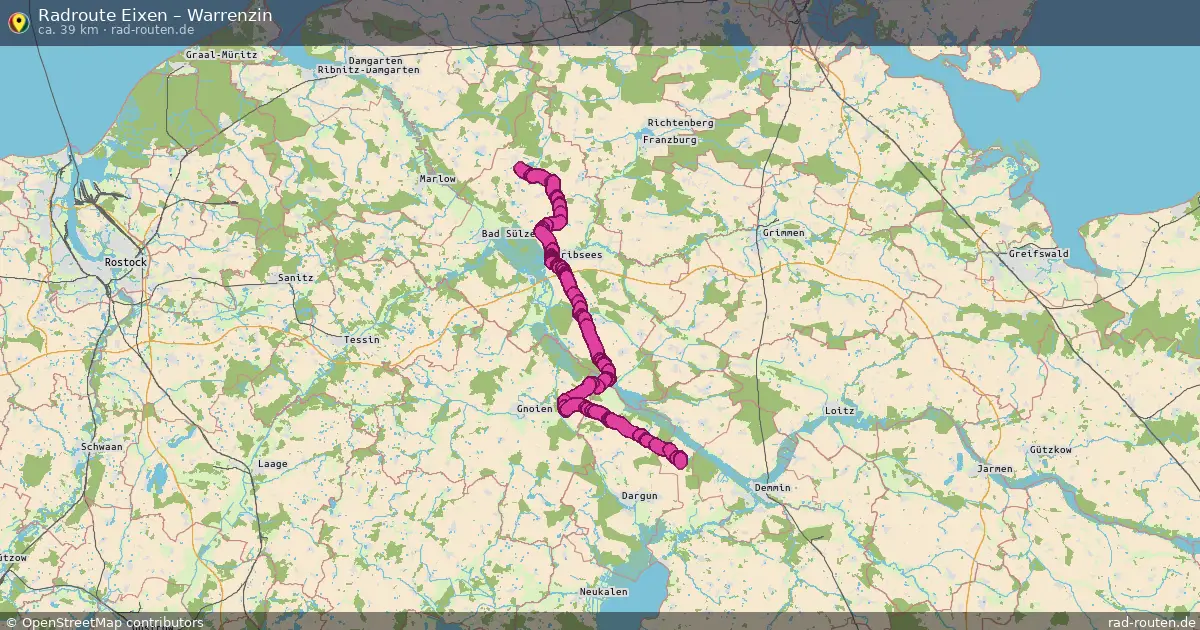 Radtour Eixen – Warrenzin