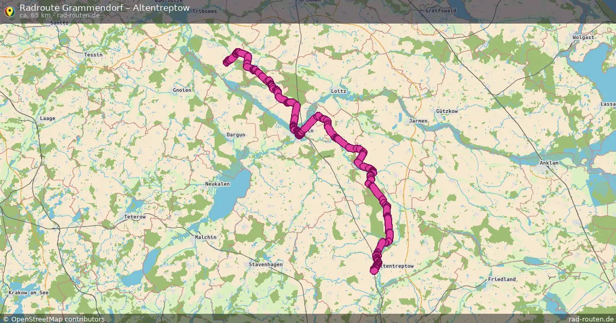 Radtour Grammendorf – Altentreptow
