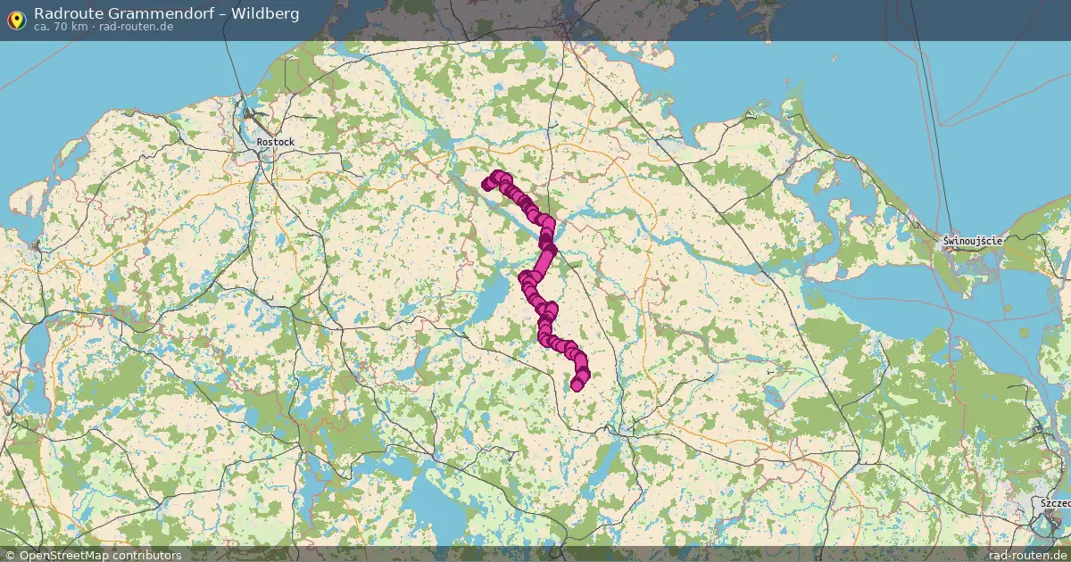 Radtour Grammendorf – Wildberg