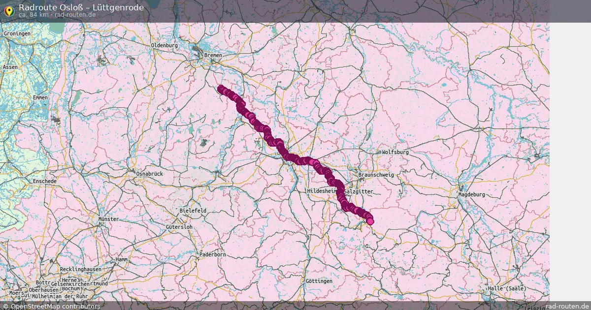 Radtour Osloß – Lüttgenrode