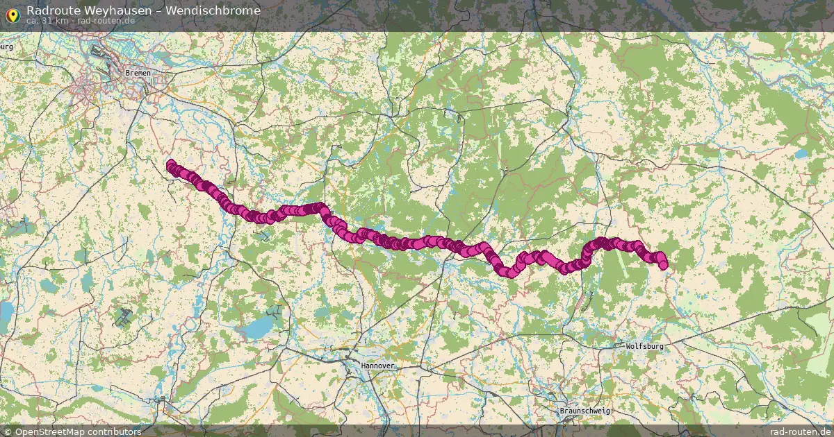 Radtour Weyhausen – Wendischbrome