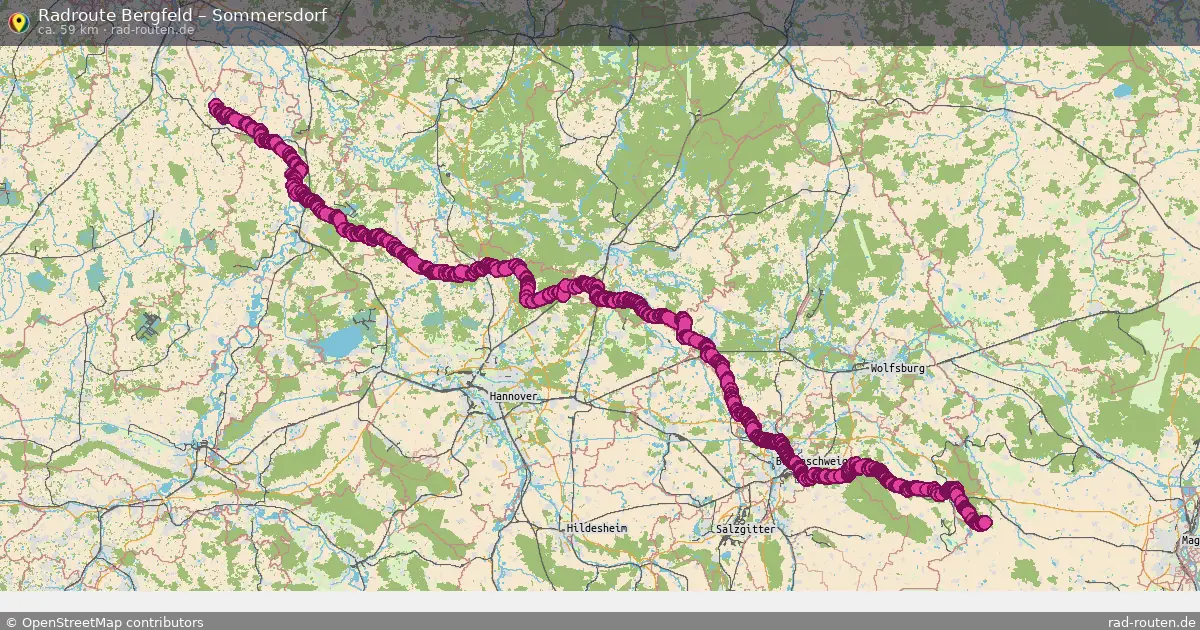 Radtour Bergfeld – Sommersdorf