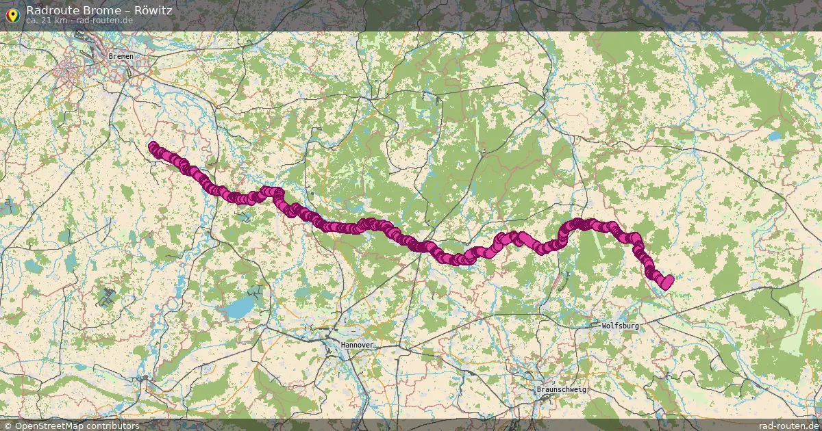 Radtour Brome – Röwitz
