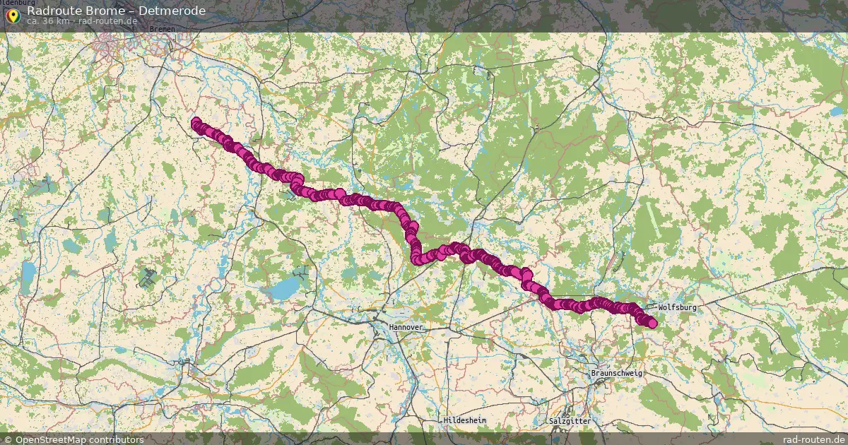 Radtour Parsau – Detmerode