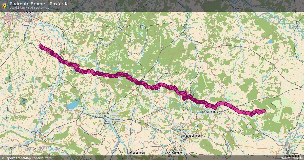 Radtour Parsau – Roxförde