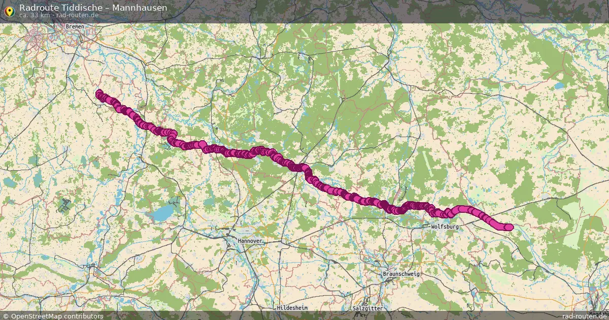 Radtour Tiddische – Mannhausen