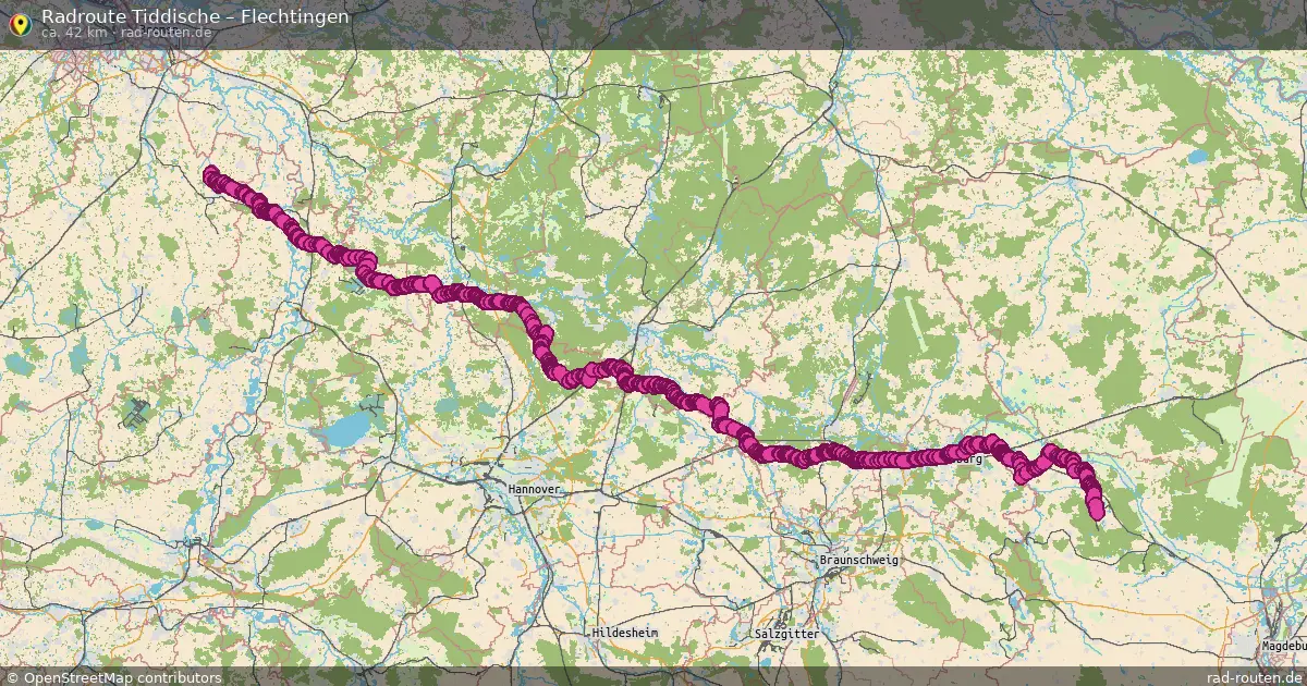 Radtour Tiddische – Flechtingen