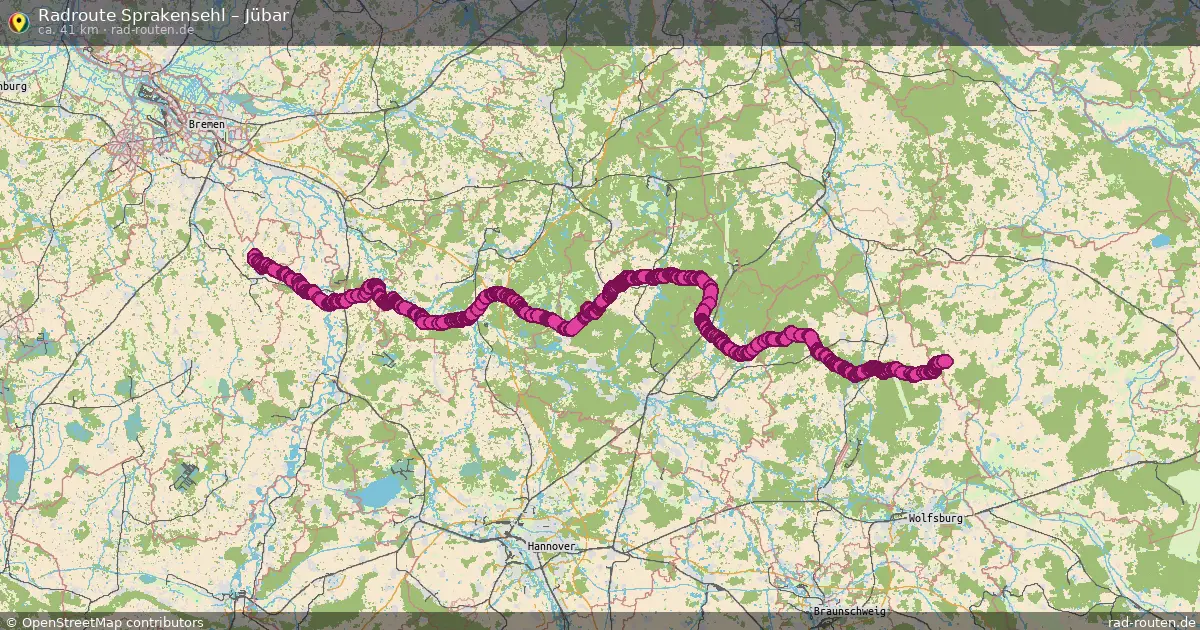 Radtour Dedelstorf – Jübar