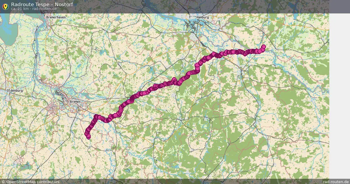 Fahrradroute Sprakensehl – Nostorf (89 km) – Rad-Routen.de