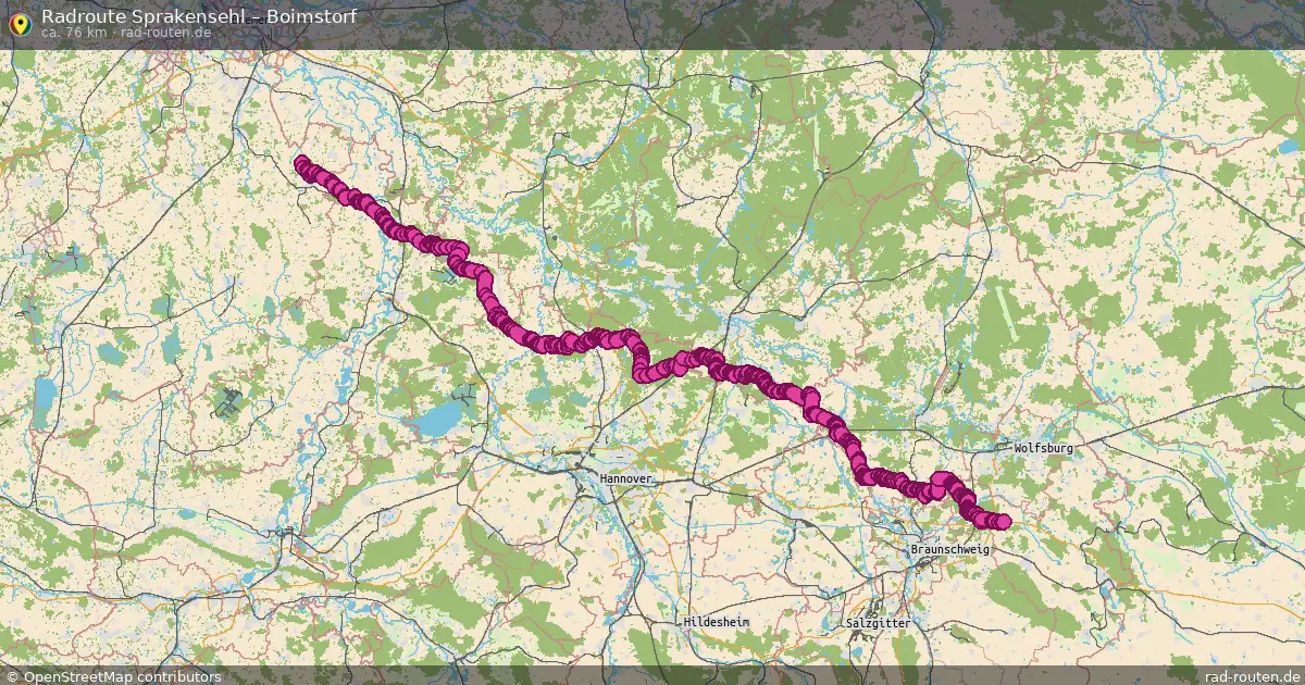 Radtour Sprakensehl – Boimstorf