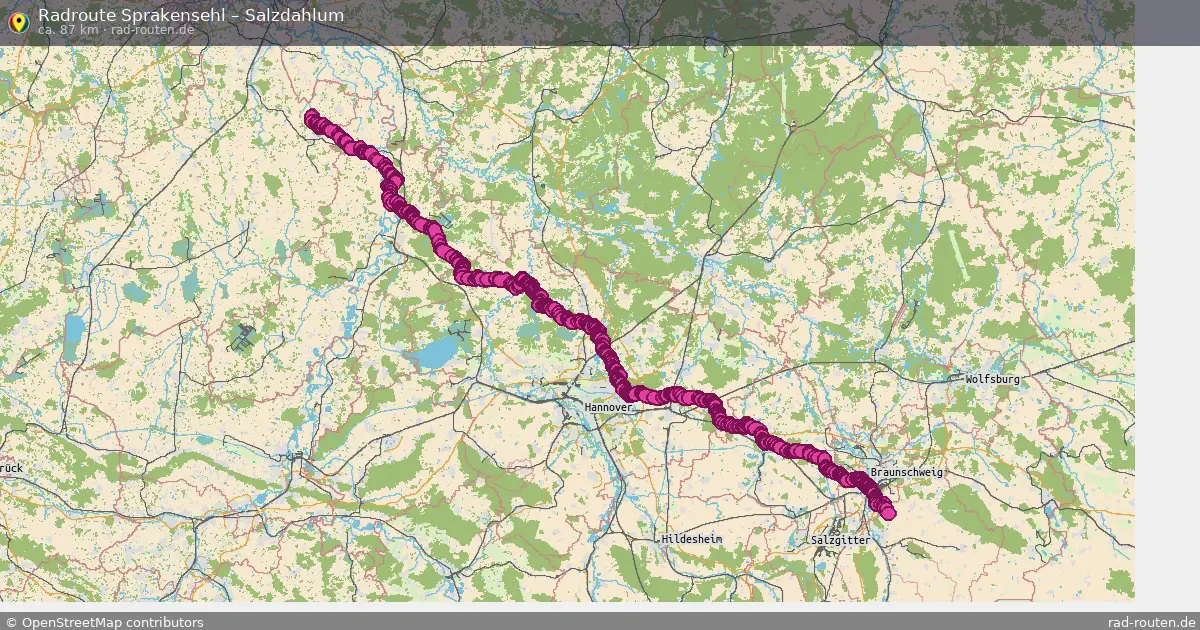 Radtour Sprakensehl – Salzdahlum
