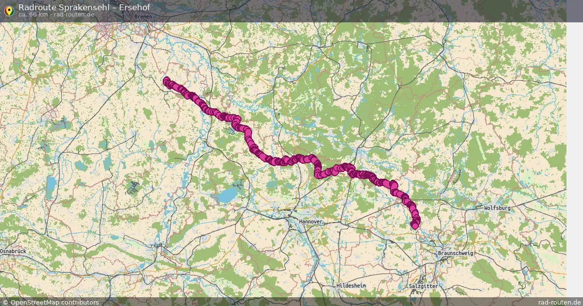 Radtour Steinhorst – Ersehof