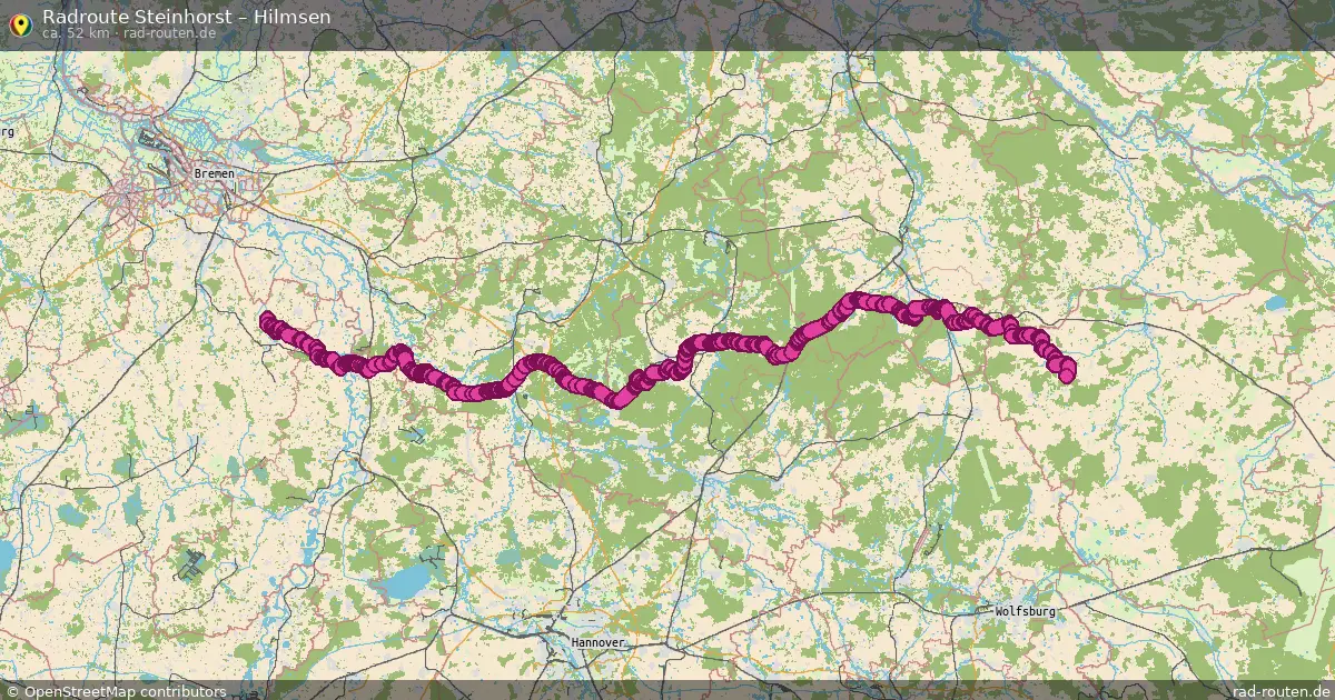 Radtour Steinhorst – Hilmsen