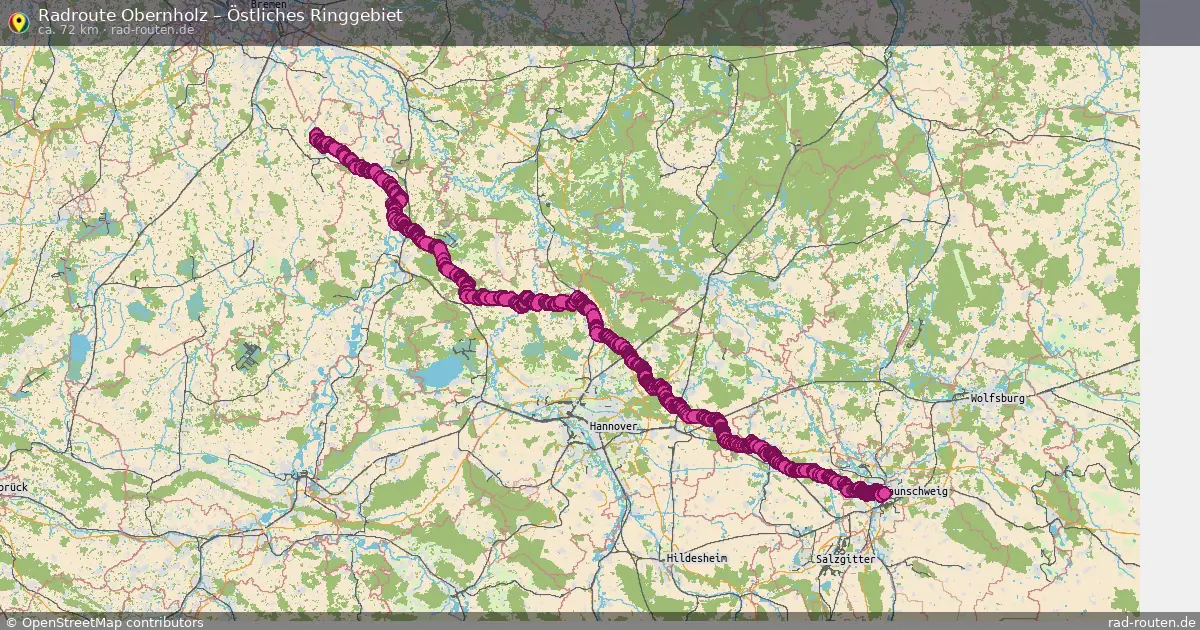 Radtour Ribbesbüttel – Östliches Ringgebiet