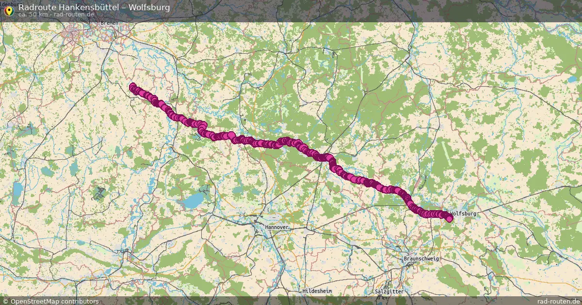 Radtour Hillerse – Wolfsburg