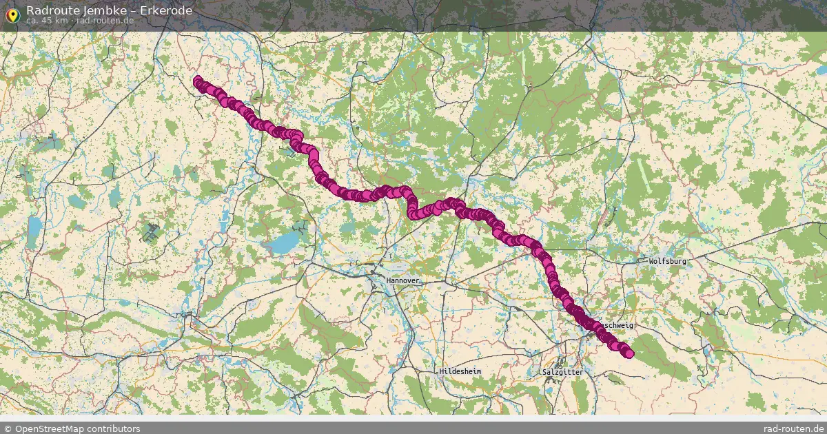Radtour Didderse – Erkerode