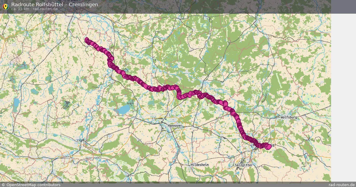 Radtour Rötgesbüttel – Cremlingen