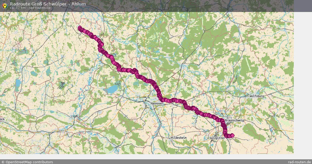 Radtour Groß Schwülper – Ahlum
