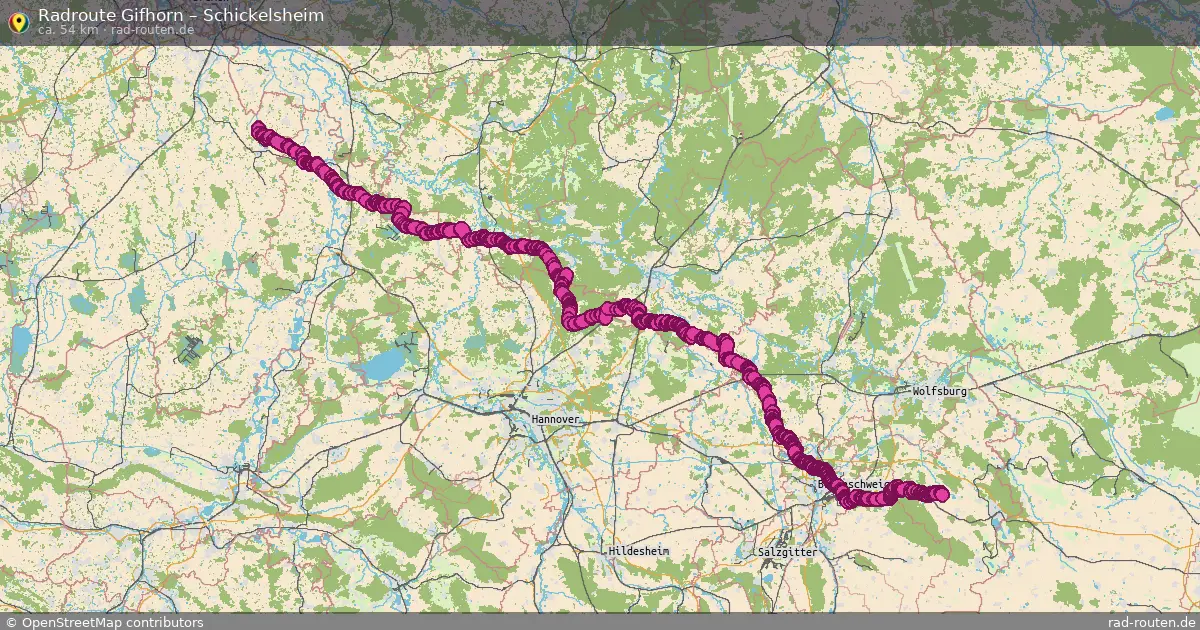 Radtour Rothemühle – Schickelsheim