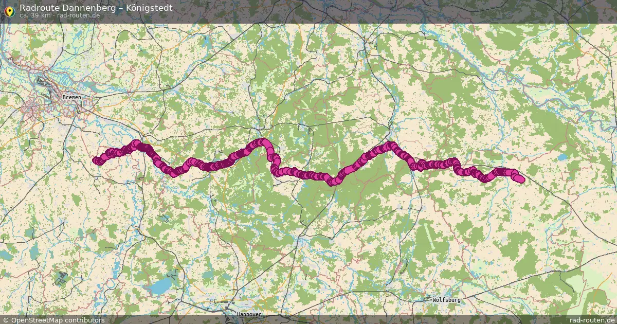 Radtour Wittingen – Königstedt