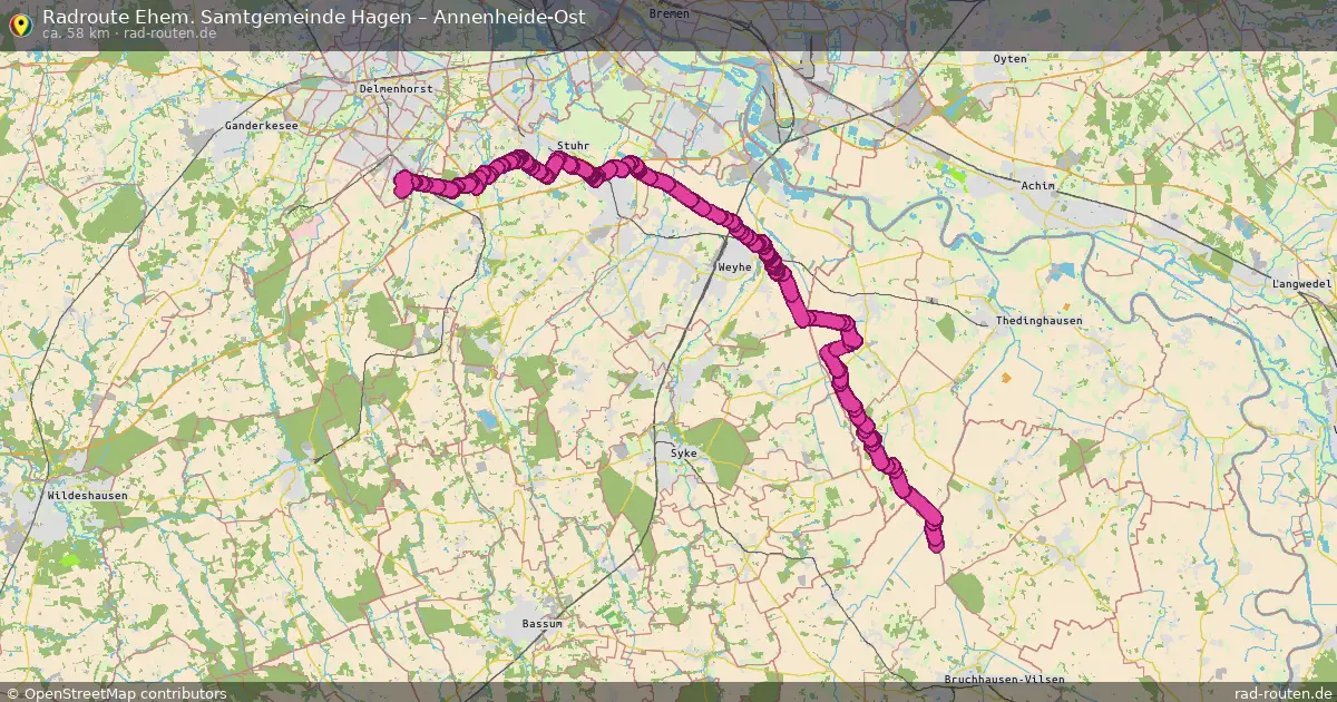 Radtour Kreis Stolzenau – Annenheide-Ost