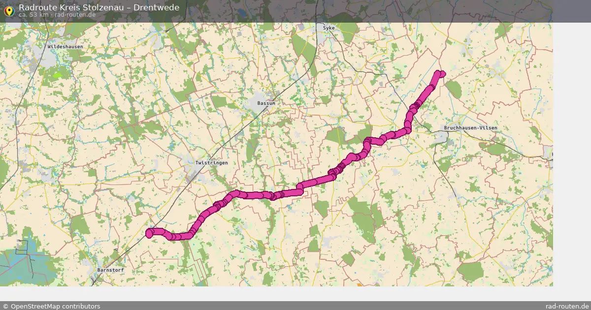 Radtour Kreis Stolzenau – Drentwede