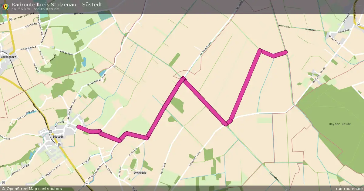 Radtour Kreis Stolzenau – Süstedt