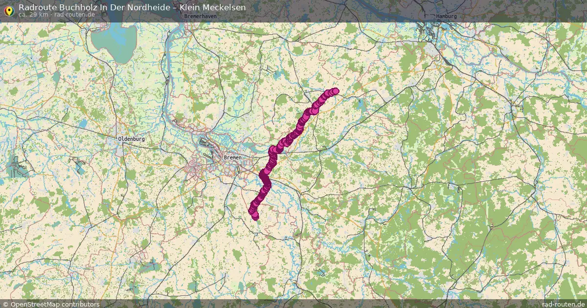 Radtour Buchholz In Der Nordheide – Klein Meckelsen