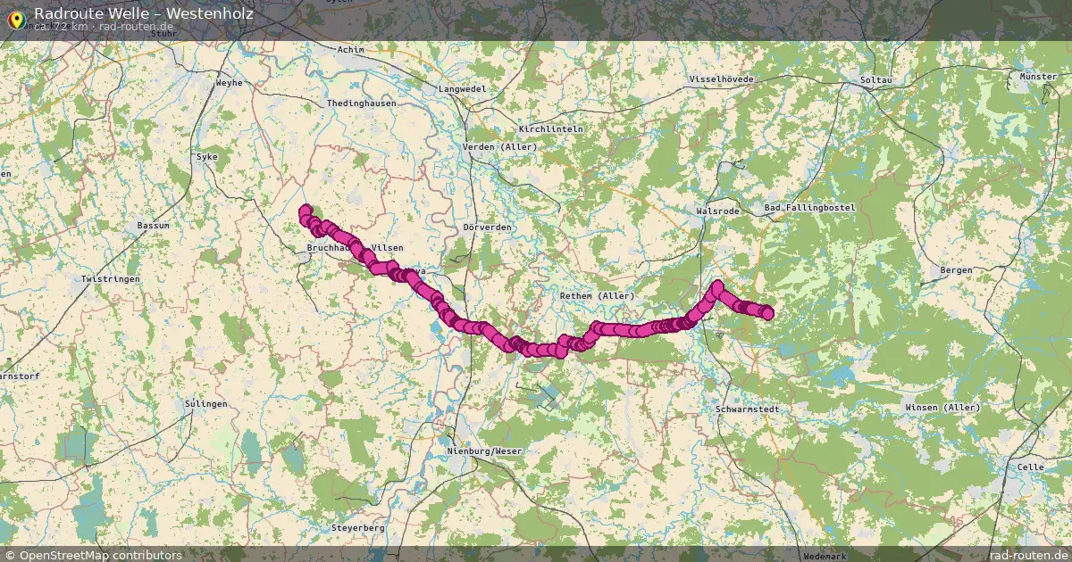 Radtour Welle – Westenholz