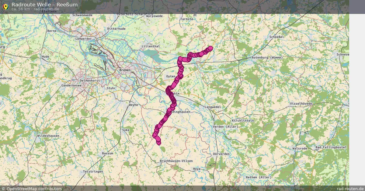 Radtour Welle – Reeßum
