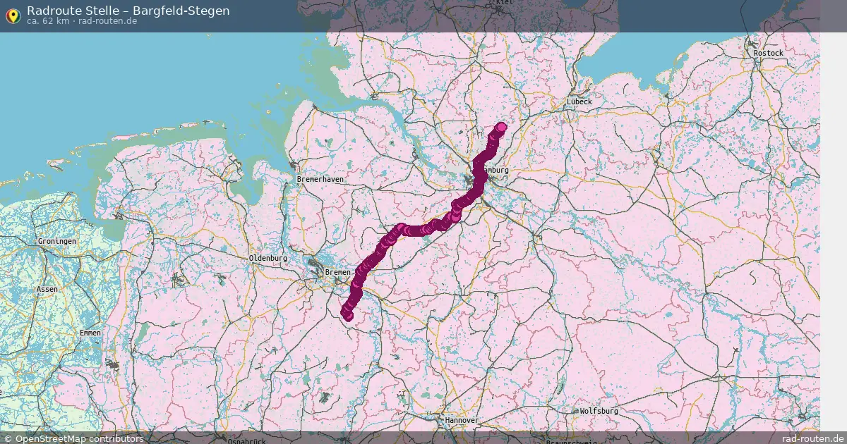 Radtour Stelle – Bargfeld-Stegen