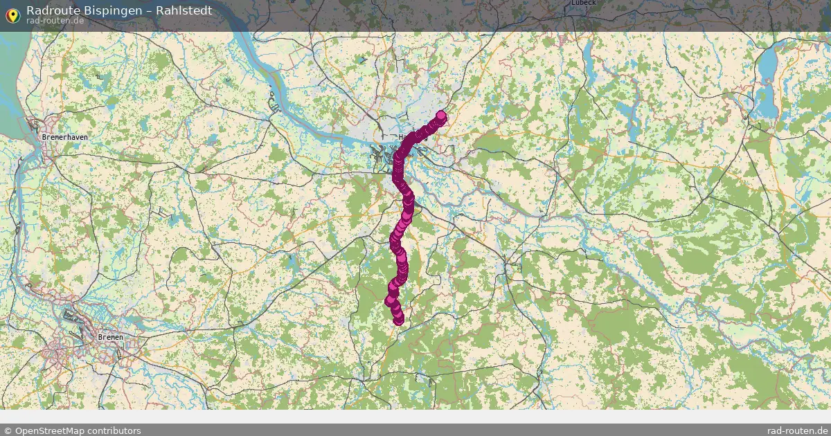 Radtour Bispingen – Rahlstedt