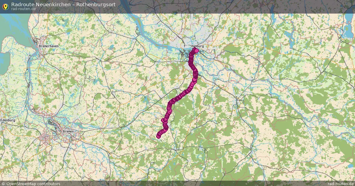 Radtour Neuenkirchen – Rothenburgsort