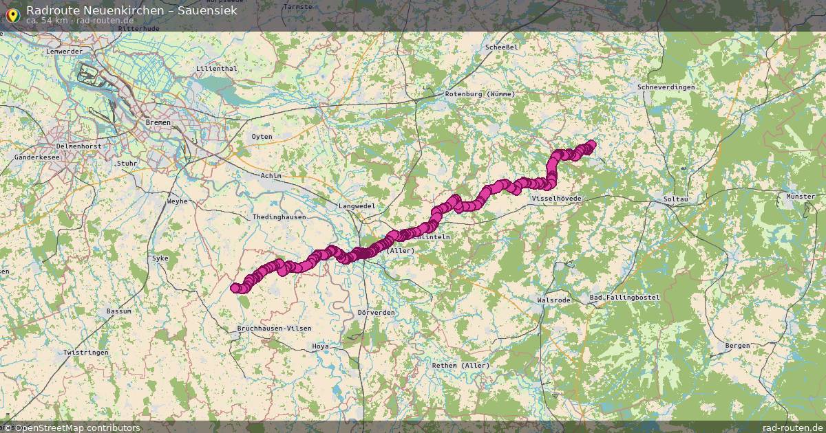 Radtour Neuenkirchen – Vierhöfen