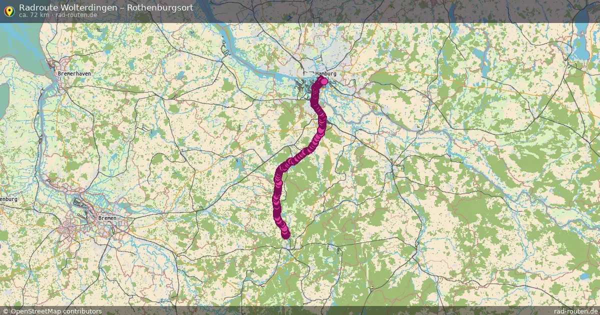 Radtour Wolterdingen – Rothenburgsort