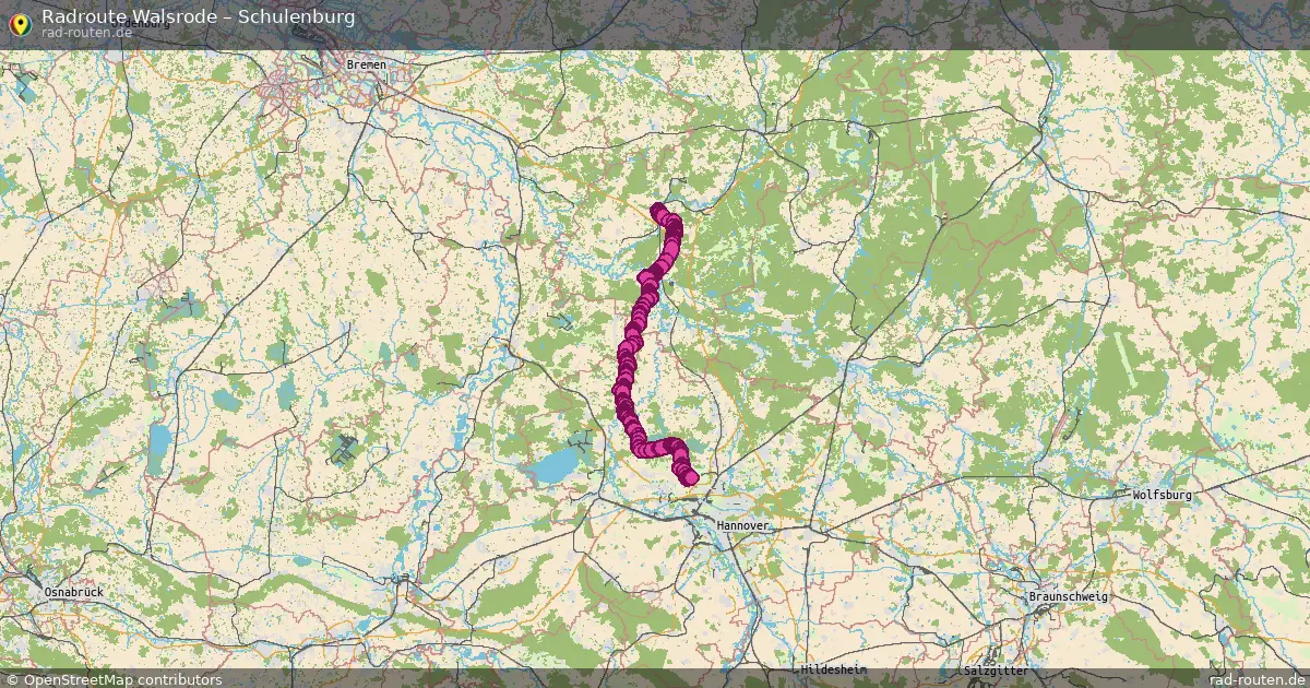 Radtour Walsrode – Schulenburg