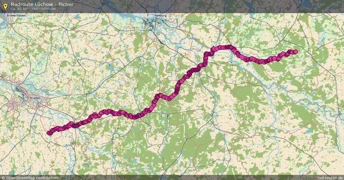 Radtour Hitzacker – Picher