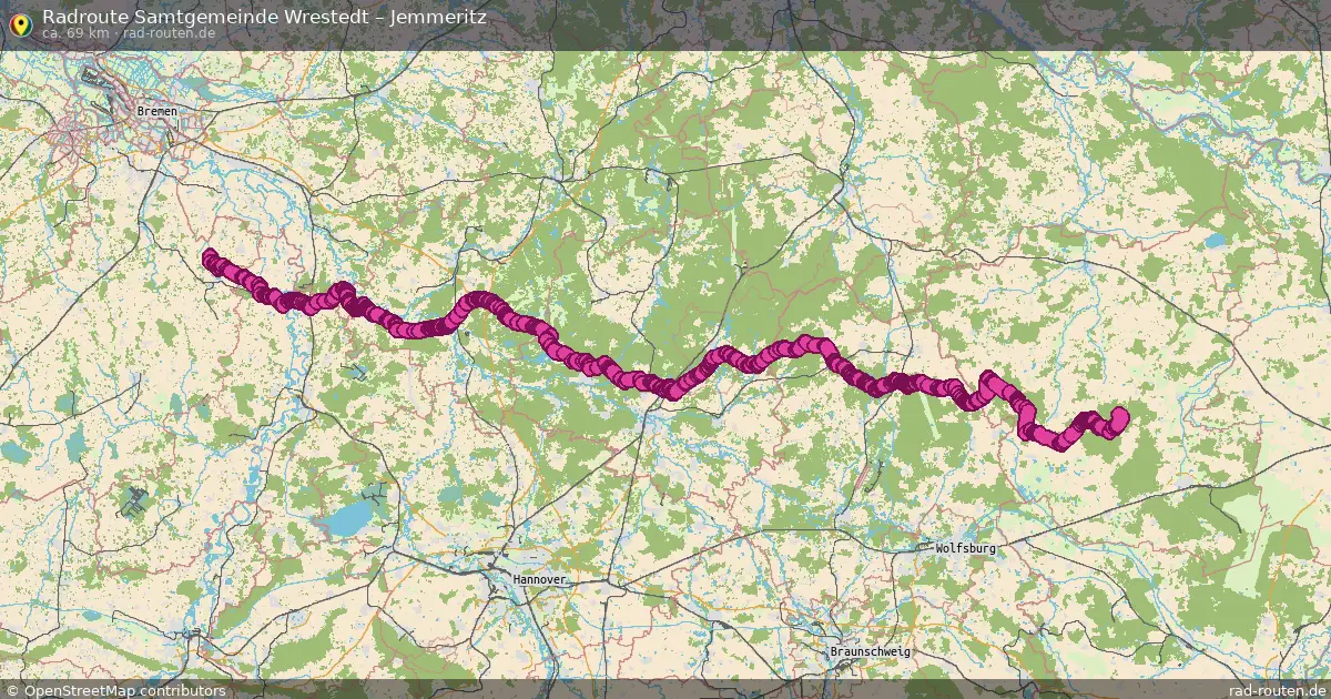 Radtour Jameln – Jemmeritz