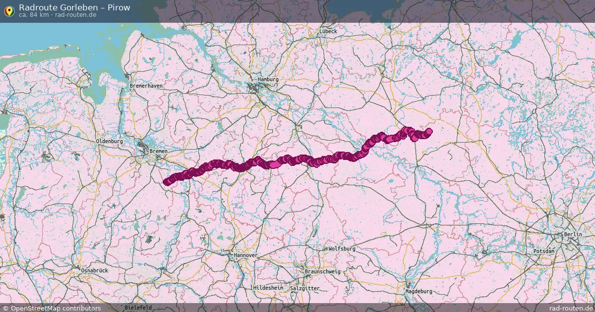 Radtour Gartow – Pirow