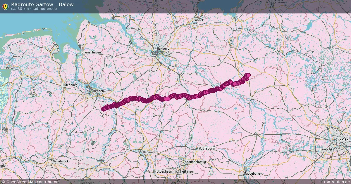 Radtour Gartow – Balow