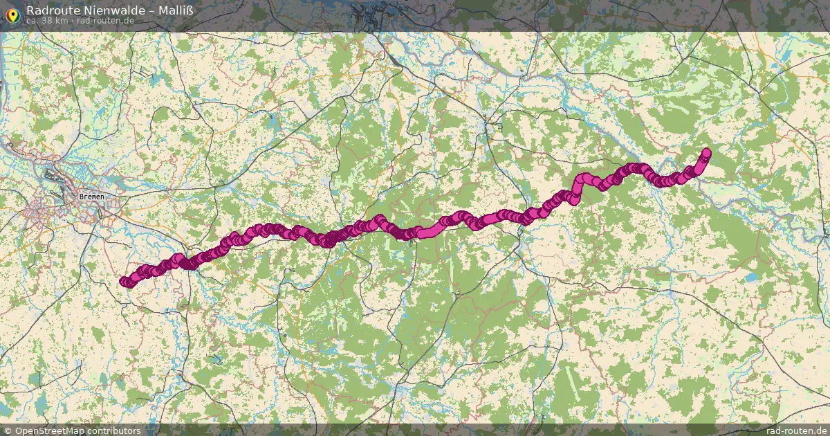 Radtour Nienwalde – Malliß