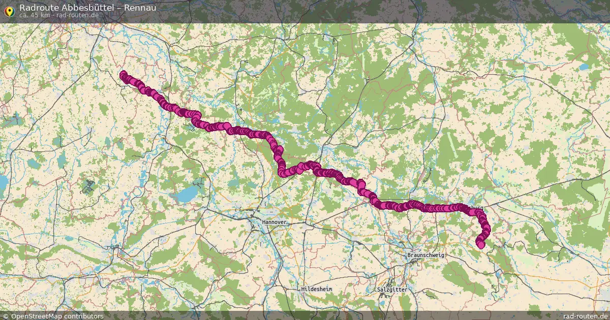 Radtour Bergen An Der Dumme – Rennau