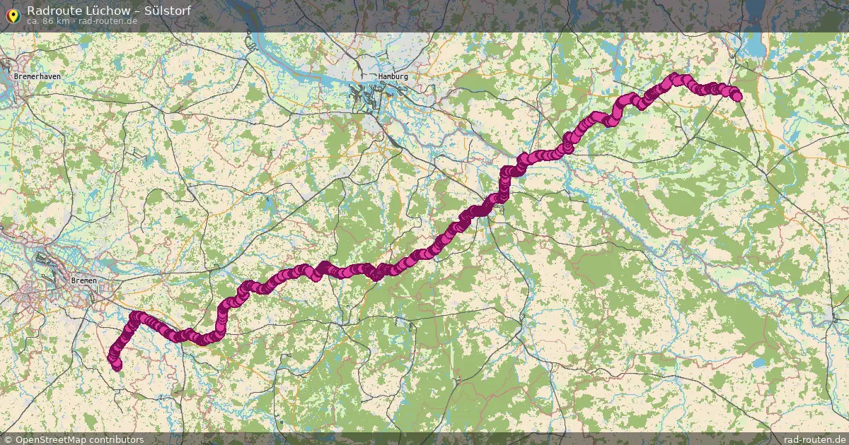 Radtour Lüchow – Sülstorf