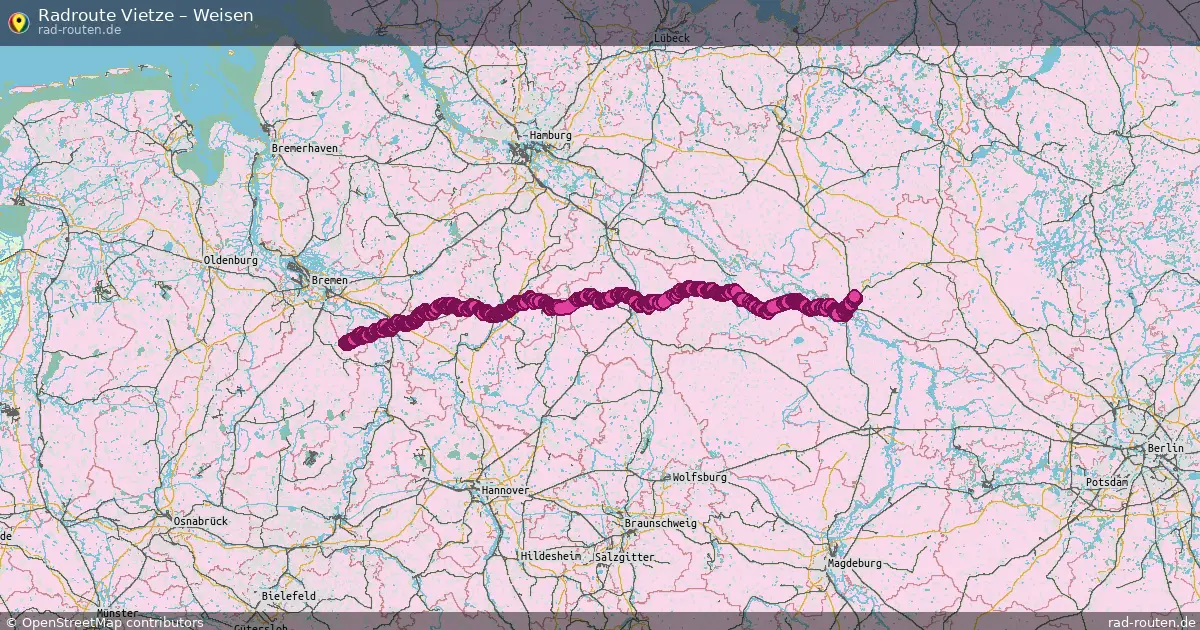 Radtour Lemgow – Weisen