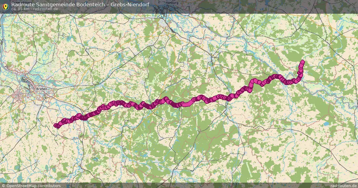 Radtour Lemgow – Grebs-Niendorf