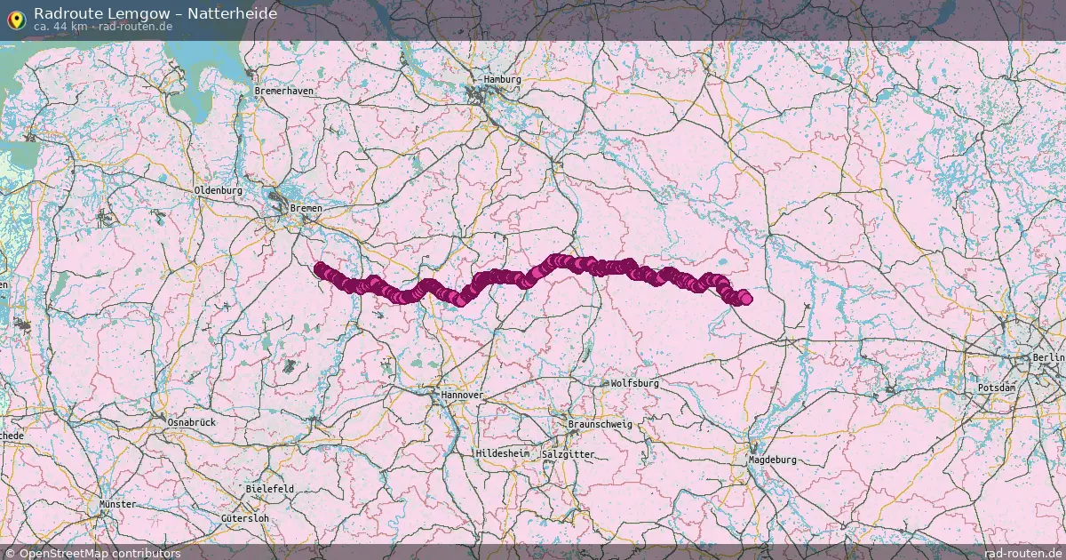 Radtour Lemgow – Natterheide