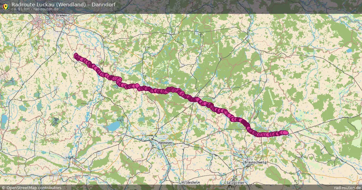 Radtour Luckau (Wendland) – Danndorf