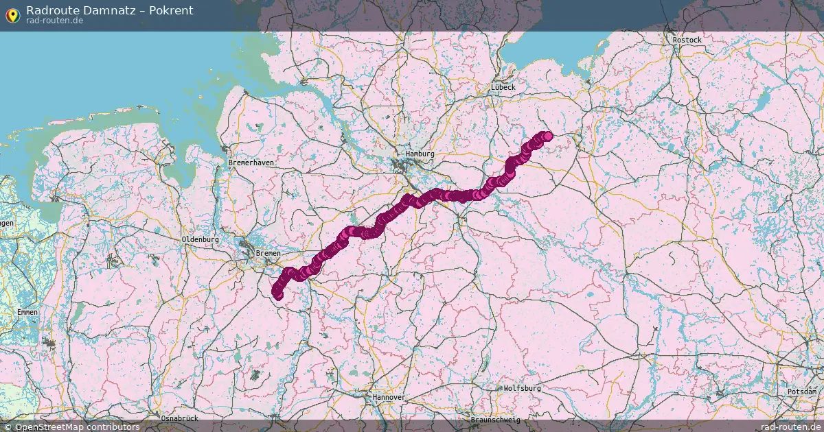Radtour Bleckede – Pokrent