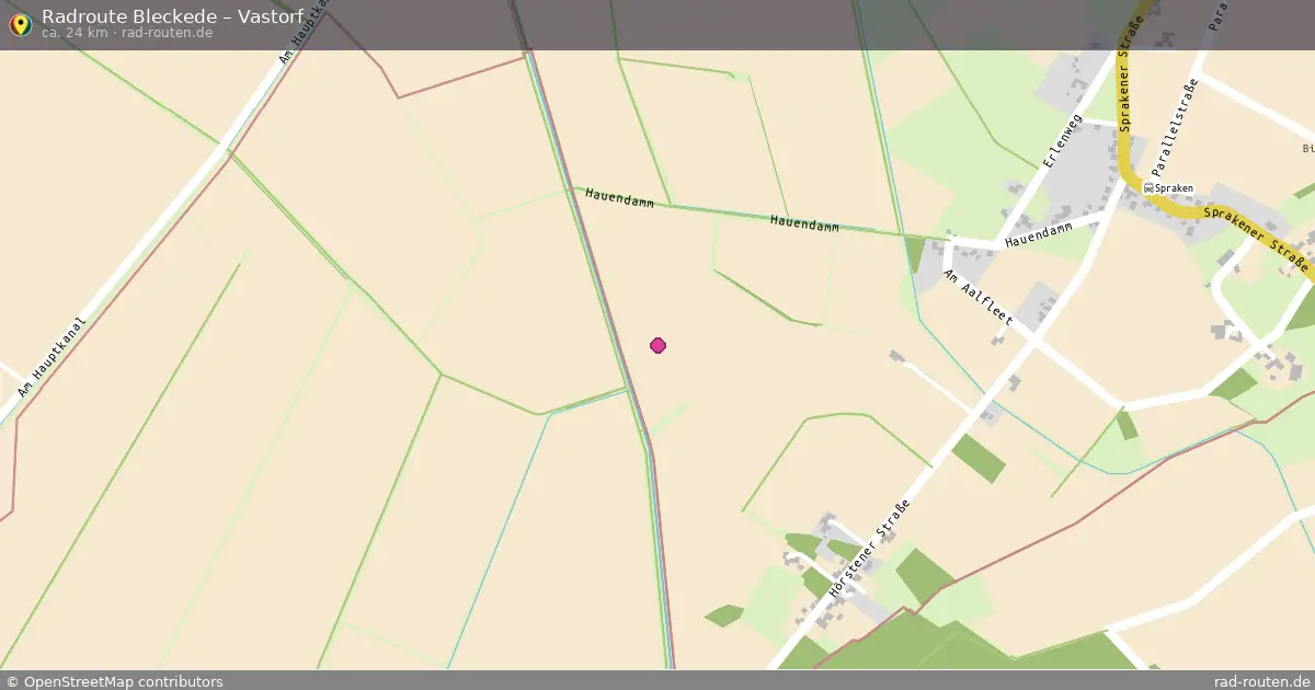 Fahrradroute Bleckede – Vastorf (24 km) – Rad-Routen.de