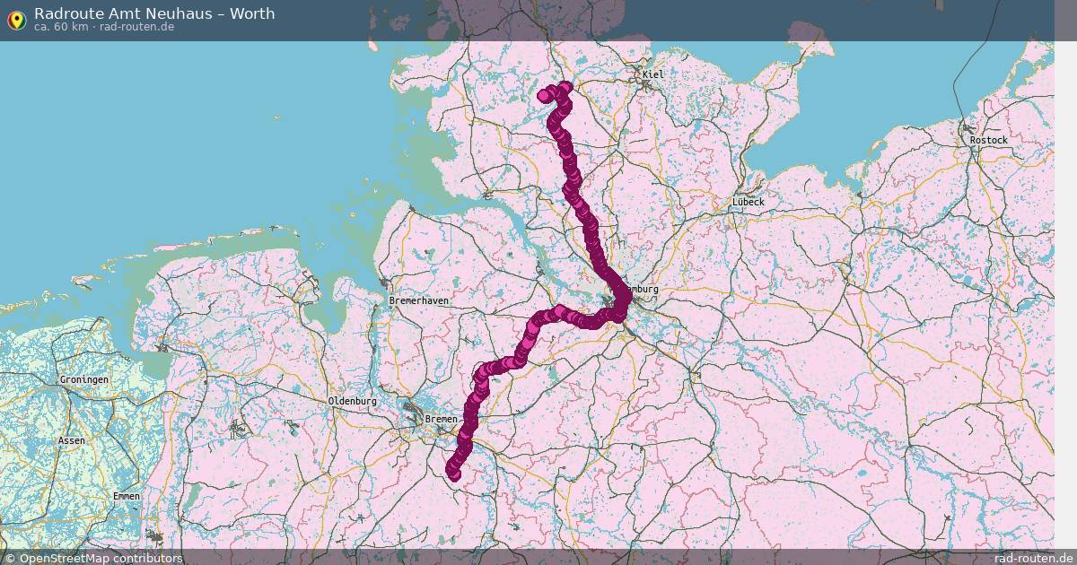 Fahrradroute Bleckede – Berkenthin (71 km) – Rad-Routen.de